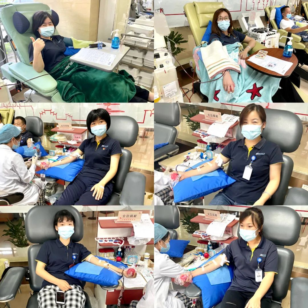 9.24 建黨百年 熱血獻禮 ｜ 精華股份黨支部、工會(huì )組織無(wú)償獻血活動(dòng)(圖4)